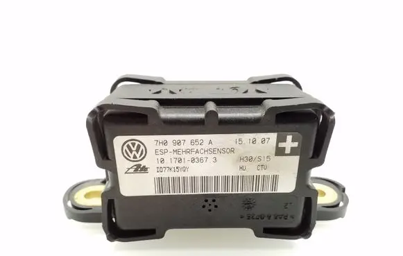 Volkswagen Touareg I ESP acceleration yaw rate sensor 7H0907652