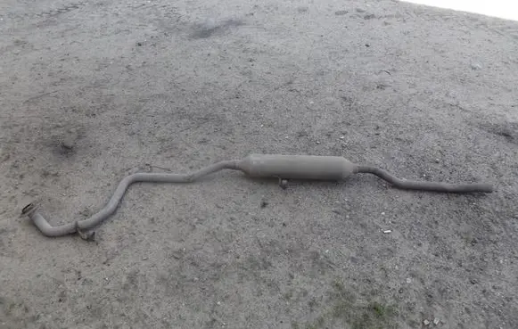Toyota Yaris Middle muffler/silencer 