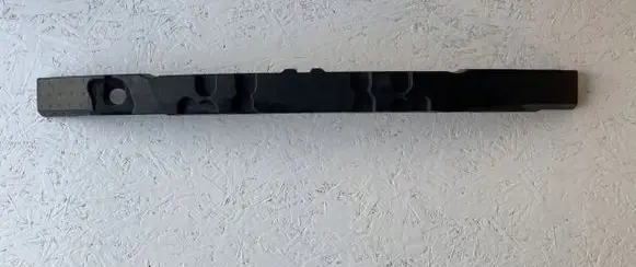 Front bumper foam support bar