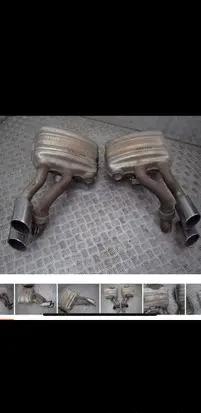 Porsche 911 991 Rear muffler/silencer tail pipe 