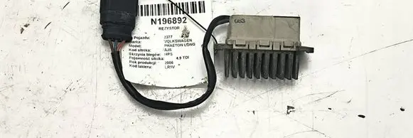 Volkswagen Phaeton Heater blower motor/fan resistor