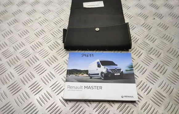 Renault Master III Owners service history hand book 