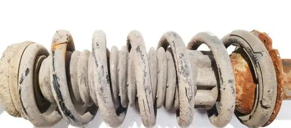 Citroen C5 Rear coil spring 9614