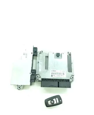 BMW 5 F10 F11 Engine ECU kit and lock set 8573257 9299336 0281019680