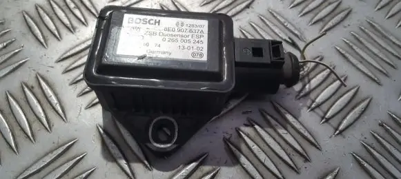 Audi A4 S4 B6 8E 8H ESP acceleration yaw rate sensor 8E0907637A 001394974