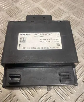 Audi A5 8T 8F Voltage converter/converter module 8K0959663B 8K0959663