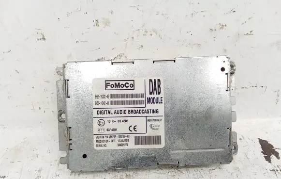Jaguar XF X250 HiFi Audio sound control unit 6H5219C032AG 6H5214D401AH