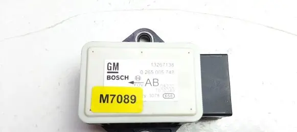 Opel Corsa D ESP acceleration yaw rate sensor 13267138 M7089