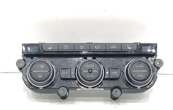 Volkswagen PASSAT B8 Interior fan control switch 5G0907044BP