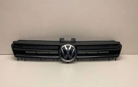 Volkswagen Golf VII Front bumper upper radiator grill 5G0853655D