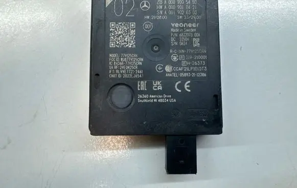 Mercedes-Benz EQS V297 Distronic sensor radar A0009005450 A0009010421 A0019020303