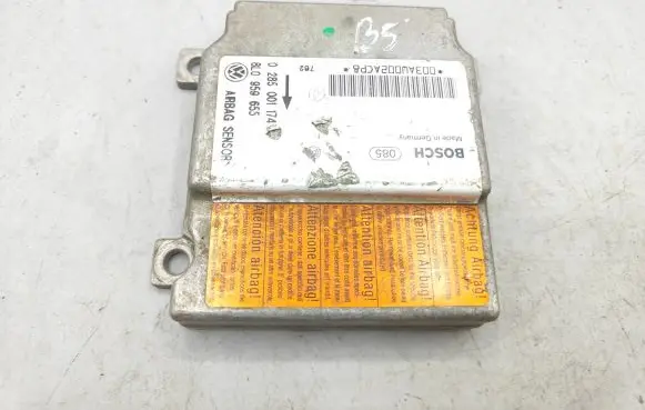 Audi A3 S3 8L Airbag control unit/module 8L0959655 0285001174