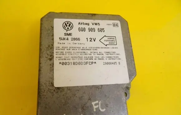 Volkswagen Sharan Airbag control unit/module 6Q0909605