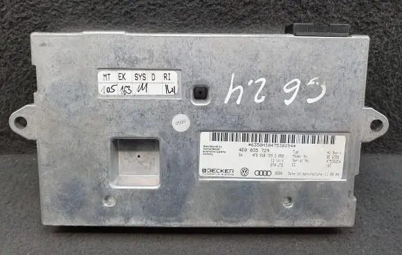 Audi A6 S6 C6 4F MMI control unit 4F0910729Q 4E0035729