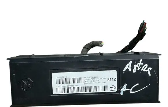 Opel Insignia A Air conditioning/heating control unit 13578112 901516320003