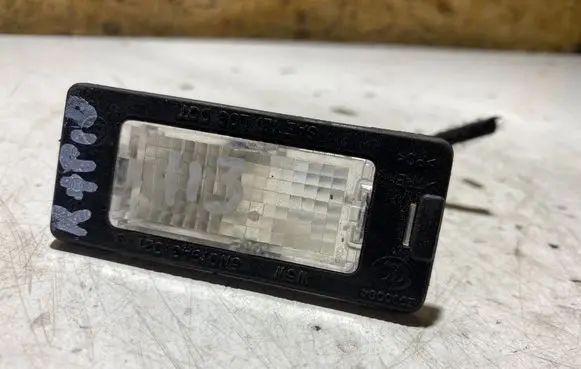 Number plate light