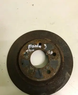 Mazda 3 II Rear brake disc MAZDA3