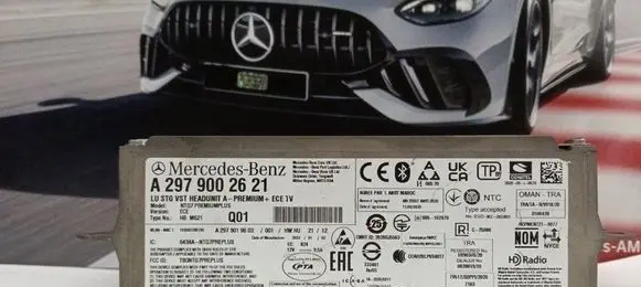 Mercedes-Benz EQS V297 Navigation unit CD/DVD player A2979002621