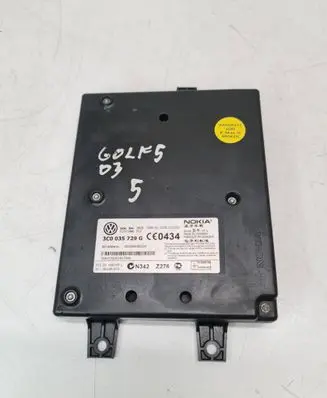 Volkswagen Golf V Bluetooth control unit module 3C0035729G 2006DJ2202