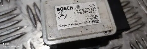 Mercedes-Benz E W212 Acceleration sensor A0055422618