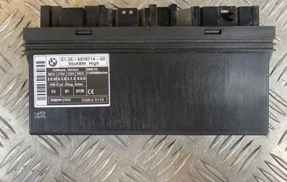 BMW 5 E60 E61 Comfort/convenience module 6978714 650324000 5WK49110