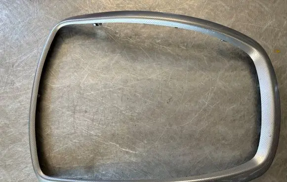 Peugeot 207 Climate control/heater control trim 9652089677