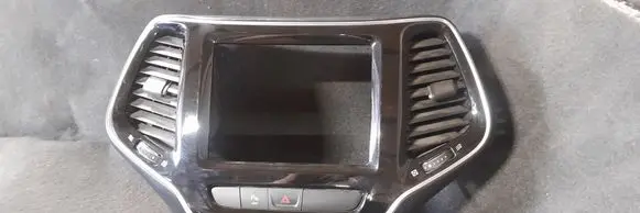 Jeep Cherokee Dash center air vent grill 1WG401S4AJ P68165249AC