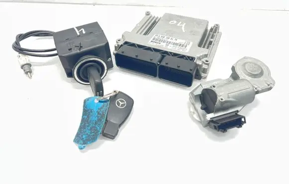 Mercedes-Benz E W211 Engine ECU kit and lock set A6481500179 2115451408