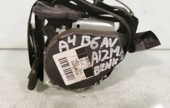 Audi A4 S4 B6 8E 8H Middle seatbelt (rear) 