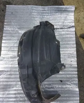 Mazda 3 II Front wheel arch liner splash guards