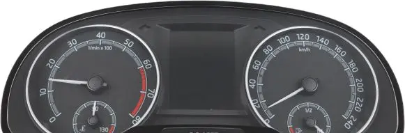 Skoda Fabia Mk3 (NJ) Speedometer (instrument cluster) 6V0920740E
