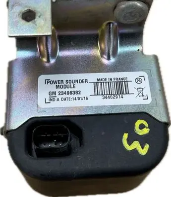 Cadillac Escalade IV Horn signal 23496382