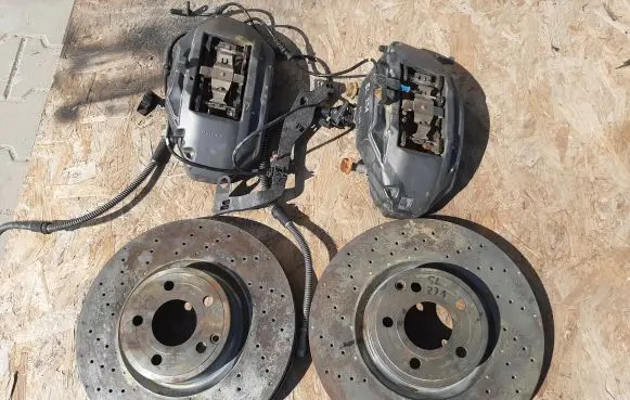 Mercedes-Benz SL R231 Brake discs and calipers set A2314211012 20B40010003A