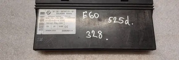 BMW 5 E60 E61 Comfort/convenience module 6978713