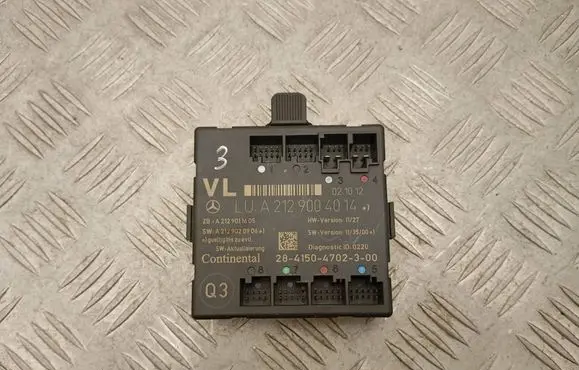 Mercedes-Benz CLS C218 X218 Door control unit/module A2129004014