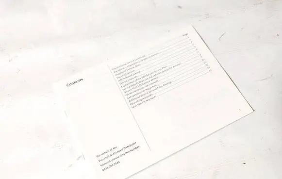 Opel Astra H Owners service history hand book 
