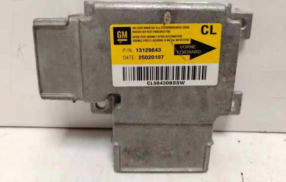 Opel Vectra C Airbag control unit/module 25020107 CL98430BSSW 13129843