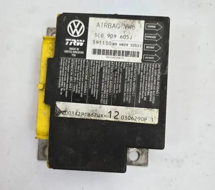 Volkswagen PASSAT B6 Airbag control unit/module 3C0909605J 391130 09H029S2521