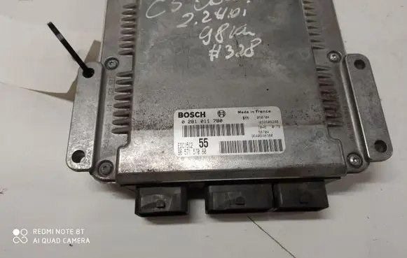 Citroen C5 Engine control unit/module 0281011780 9657157080