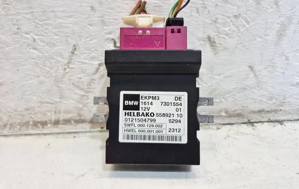 BMW 3 F30 F35 F31 Fuel injection pump control unit/module 16147301554
