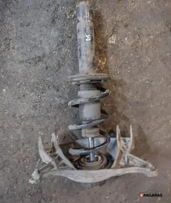Front shock absorber with coil spring