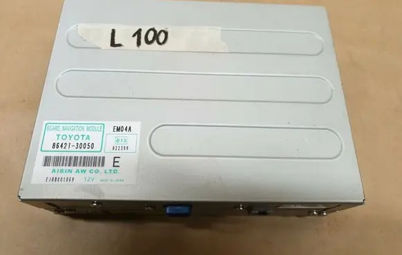 Navigation unit CD/DVD player