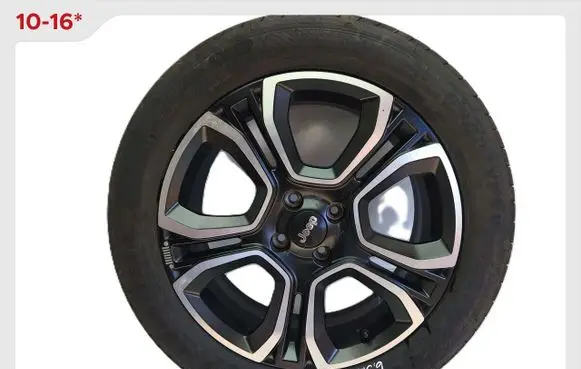 Jeep Avenger R18 alloy rim 52197384 52258160
