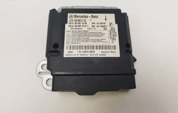 Mercedes-Benz ML AMG W166 Airbag control unit/module A1669002103 A1669011200 A1669027501
