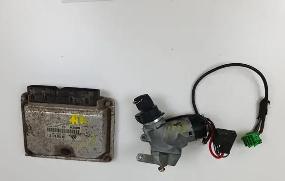 Volkswagen II LT Engine ECU kit and lock set 0281010639 074906018BC A9014600104