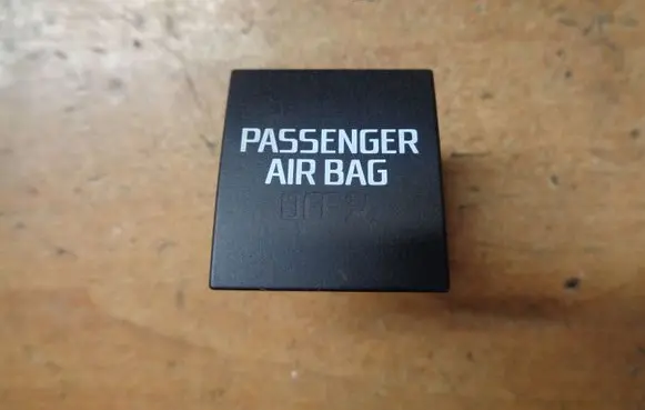 Skoda Fabia Mk2 (5J) Passenger airbag on/off switch 5J0919235