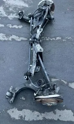 Rear axle beam