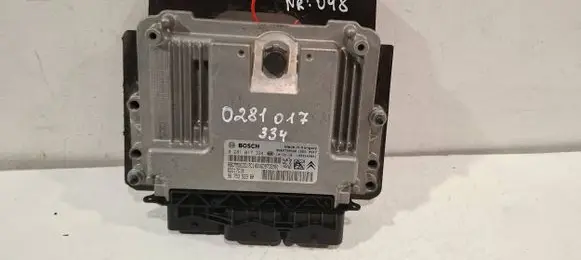 Citroen C4 II Engine control unit/module 0281017334 9675352380 9666729580