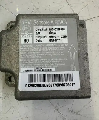 Fiat Ducato Airbag control unit/module 01390298080