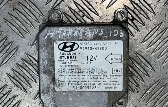 Hyundai Terracan Airbag control unit/module 95910H1200 51H0025128 32020117